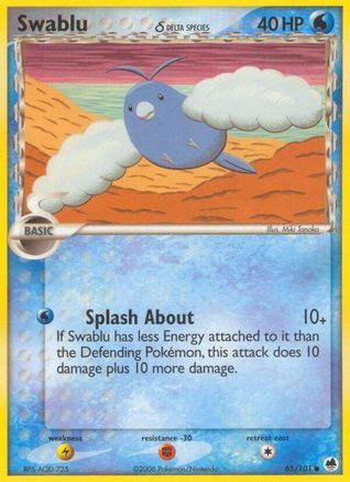 Swablu (Delta Species) (Reverse Holofoil)