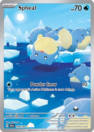 Spheal - 199/191 (Holofoil)
