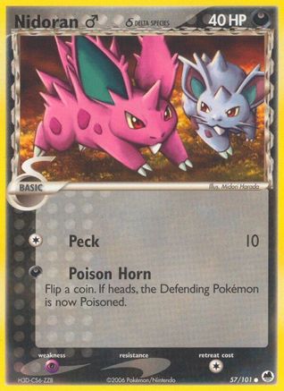Nidoran M (Delta Species) (Reverse Holofoil)