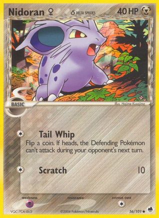 Nidoran F (Delta Species) (Reverse Holofoil)