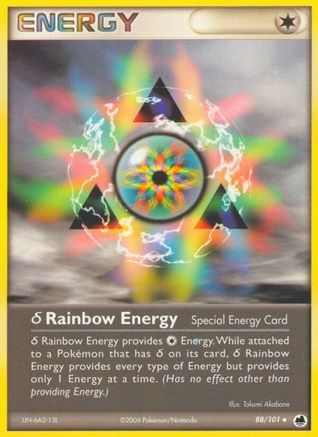 Delta Rainbow Energy (Reverse Holofoil)