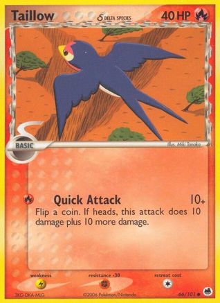 Taillow (Delta Species) (Reverse Holofoil)