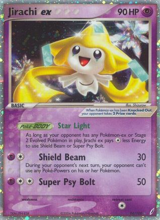 Jirachi ex (Holofoil)