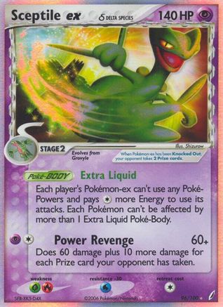 Sceptile ex (Delta Species) (Holofoil)