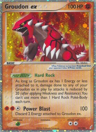 Groudon ex (Holofoil)