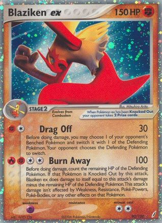 Blaziken ex (Holofoil)