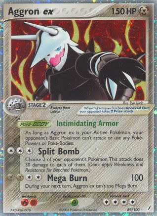Aggron ex (Holofoil)