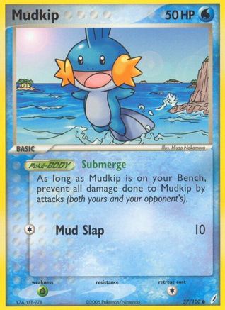 Mudkip - 057/100 (Reverse Holofoil)