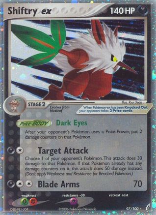 Shiftry ex (Holofoil)