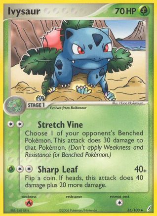 Ivysaur - 035/100 (Reverse Holofoil)