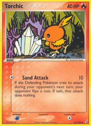 Torchic - 066/100 (Reverse Holofoil)