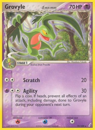Grovyle (Delta Species) (Reverse Holofoil)