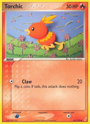Torchic - 065/100 (Reverse Holofoil)