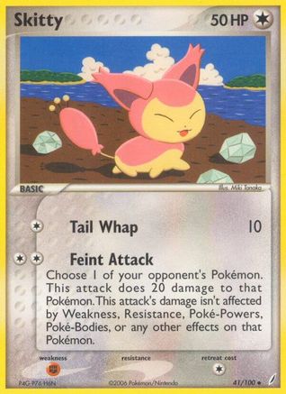 Skitty (Reverse Holofoil)