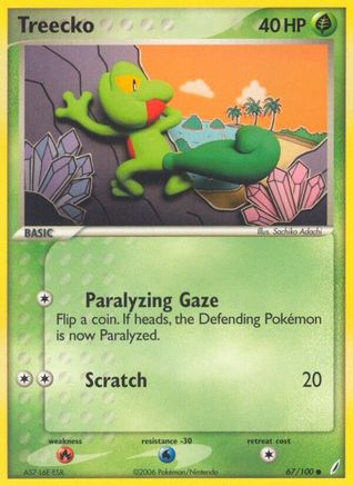 Treecko (Reverse Holofoil)