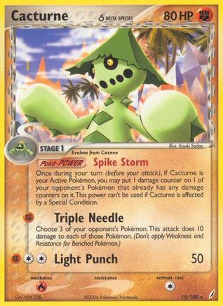 Cacturne (Delta Species) (Reverse Holofoil)
