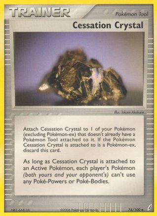 Cessation Crystal (Reverse Holofoil)