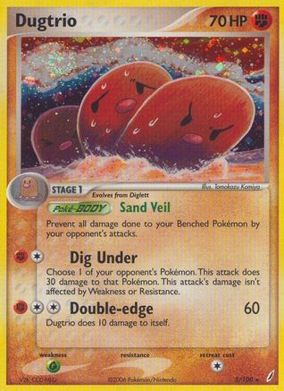 Dugtrio (Holofoil)