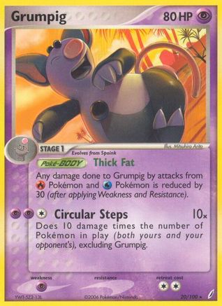 Grumpig (Reverse Holofoil)