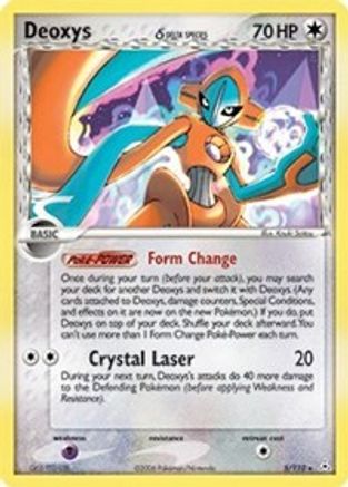 Deoxys (Delta Species - Normal Forme) (Reverse Holofoil)