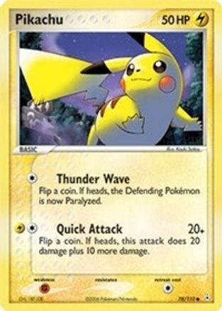 Pikachu (Reverse Holofoil)