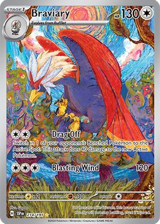 Braviary - 214/191 (Holofoil)