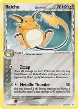 Raichu (Delta Species) (Reverse Holofoil)