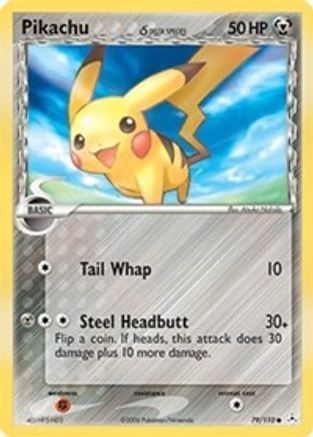 Pikachu (Delta Species) (Reverse Holofoil)
