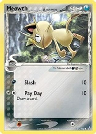 Meowth (Delta Species) (Reverse Holofoil)