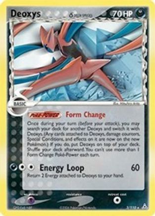 Deoxys (Delta Species - Attack Forme) (Reverse Holofoil)