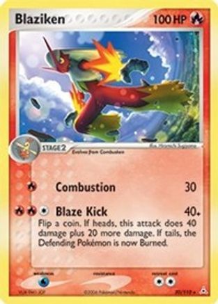 Blaziken (Reverse Holofoil)