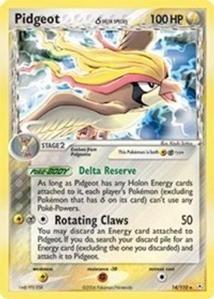 Pidgeot (Delta Species) (Holofoil)