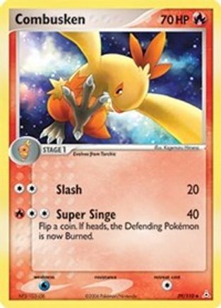 Combusken (Reverse Holofoil)