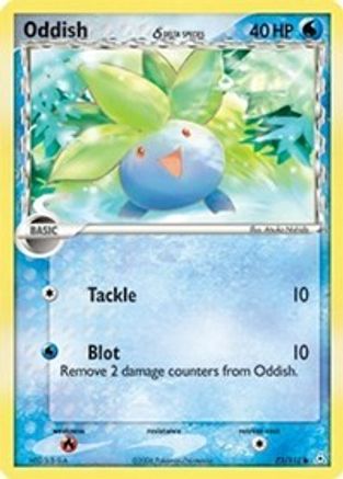 Oddish (Delta Species) (Reverse Holofoil)
