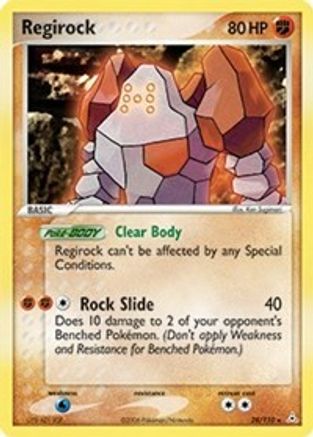 Regirock (Reverse Holofoil)