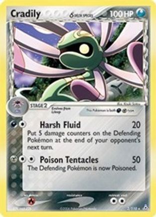 Cradily (Delta Species) (Reverse Holofoil)