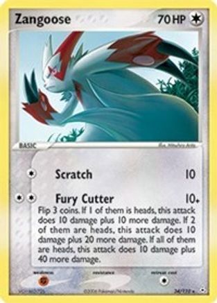 Zangoose (Reverse Holofoil)