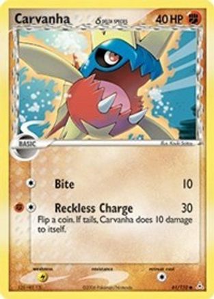 Carvanha (Delta Species) (Reverse Holofoil)