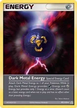 Dark Metal Energy (Reverse Holofoil)