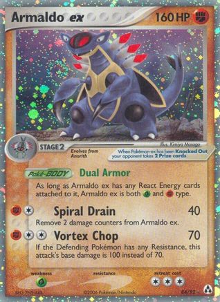 Armaldo ex (Holofoil)