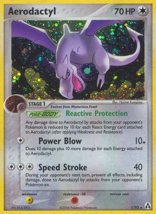 Aerodactyl (Holofoil)