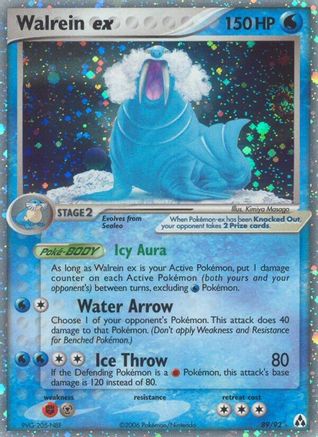 Walrein ex (Holofoil)