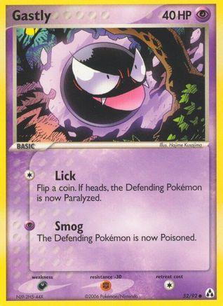 Gastly (Reverse Holofoil)