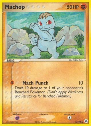 Machop (Reverse Holofoil)