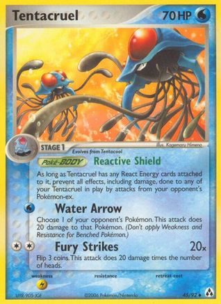 Tentacruel (Reverse Holofoil)