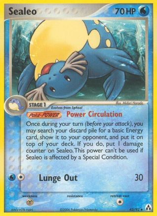 Sealeo (Reverse Holofoil)
