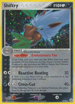 Shiftry (Reverse Holofoil)