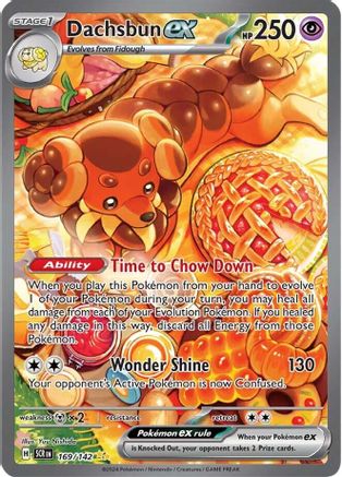 Dachsbun ex - 169/142 (Holofoil)