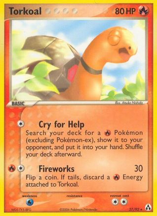 Torkoal (Reverse Holofoil)