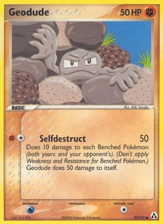 Geodude (Reverse Holofoil)